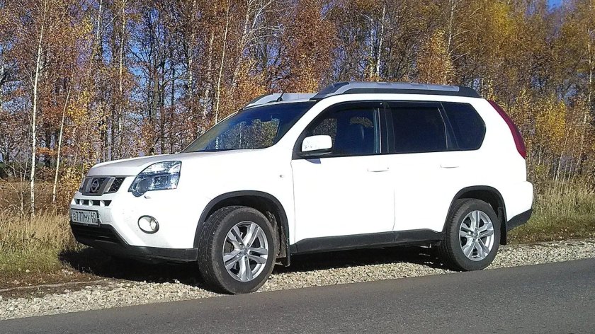 Nissan x-Trail 2013 белый