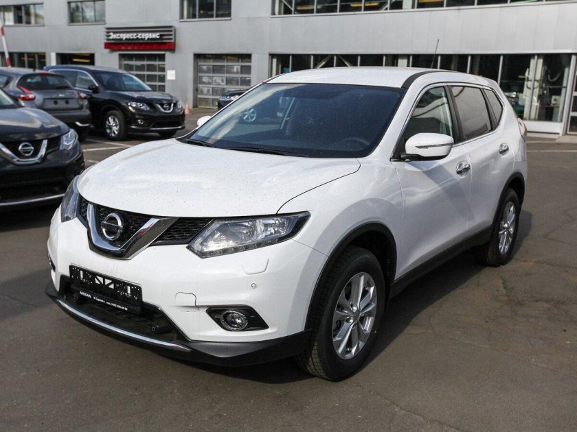 Nissan x-Trail t32 белый
