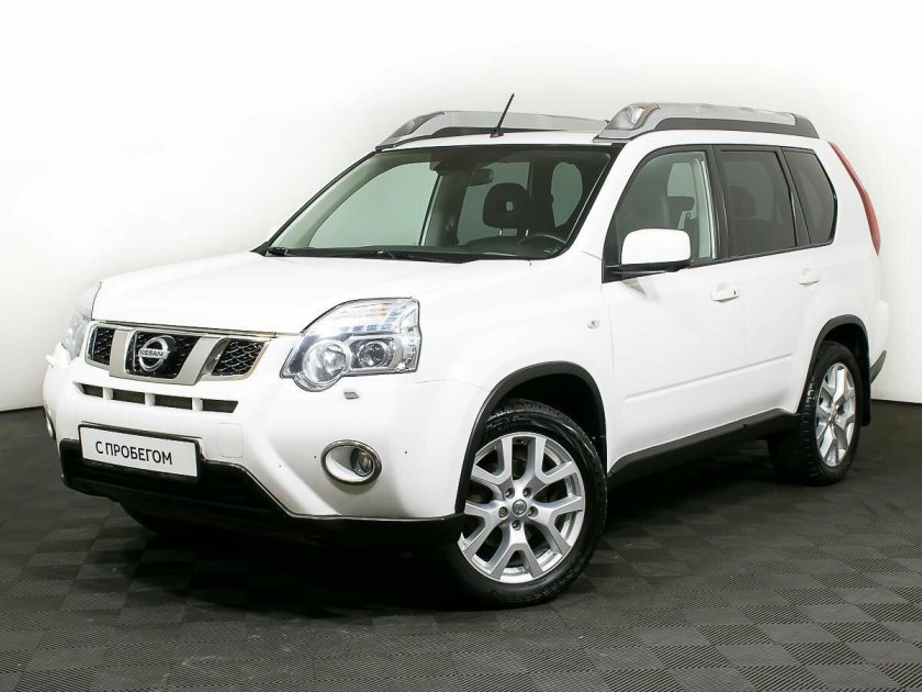 Ниссан х-трейл 2012 белый