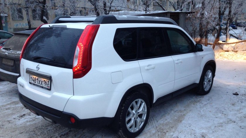 Nissan x-Trail 2013 белый