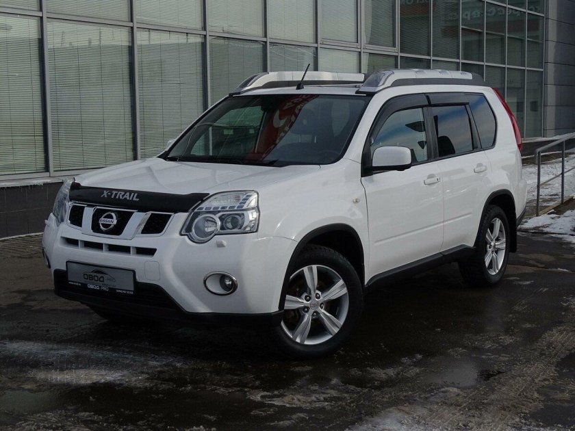 Ниссан икстрейл 2014 белый