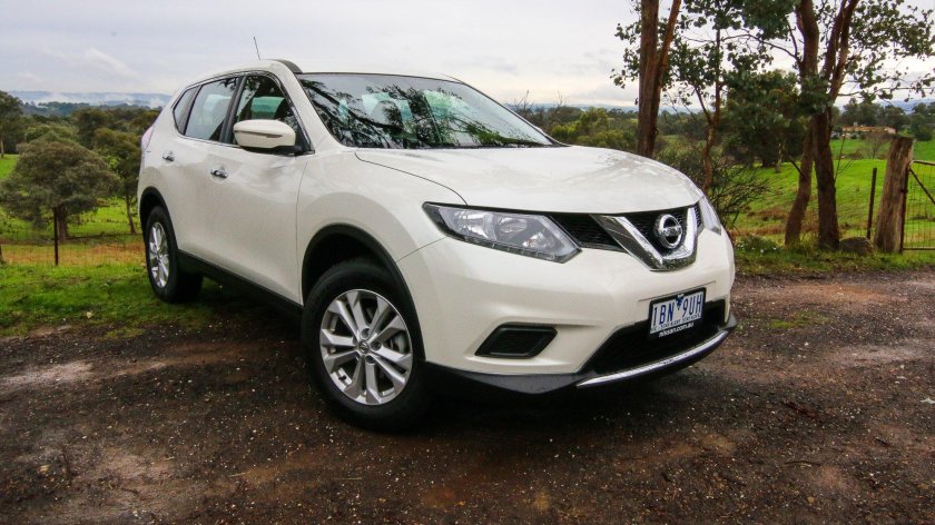 Nissan x-Trail t32 белый