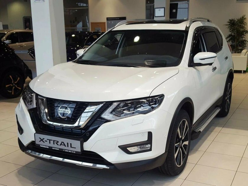 Nissan x Trail 2020 белый