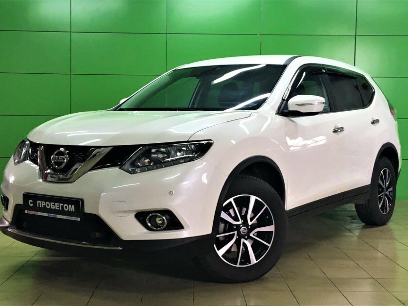 Nissan x-Trail 2017 белый
