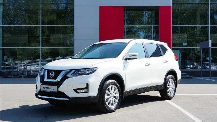 Nissan x-Trail t32 белый