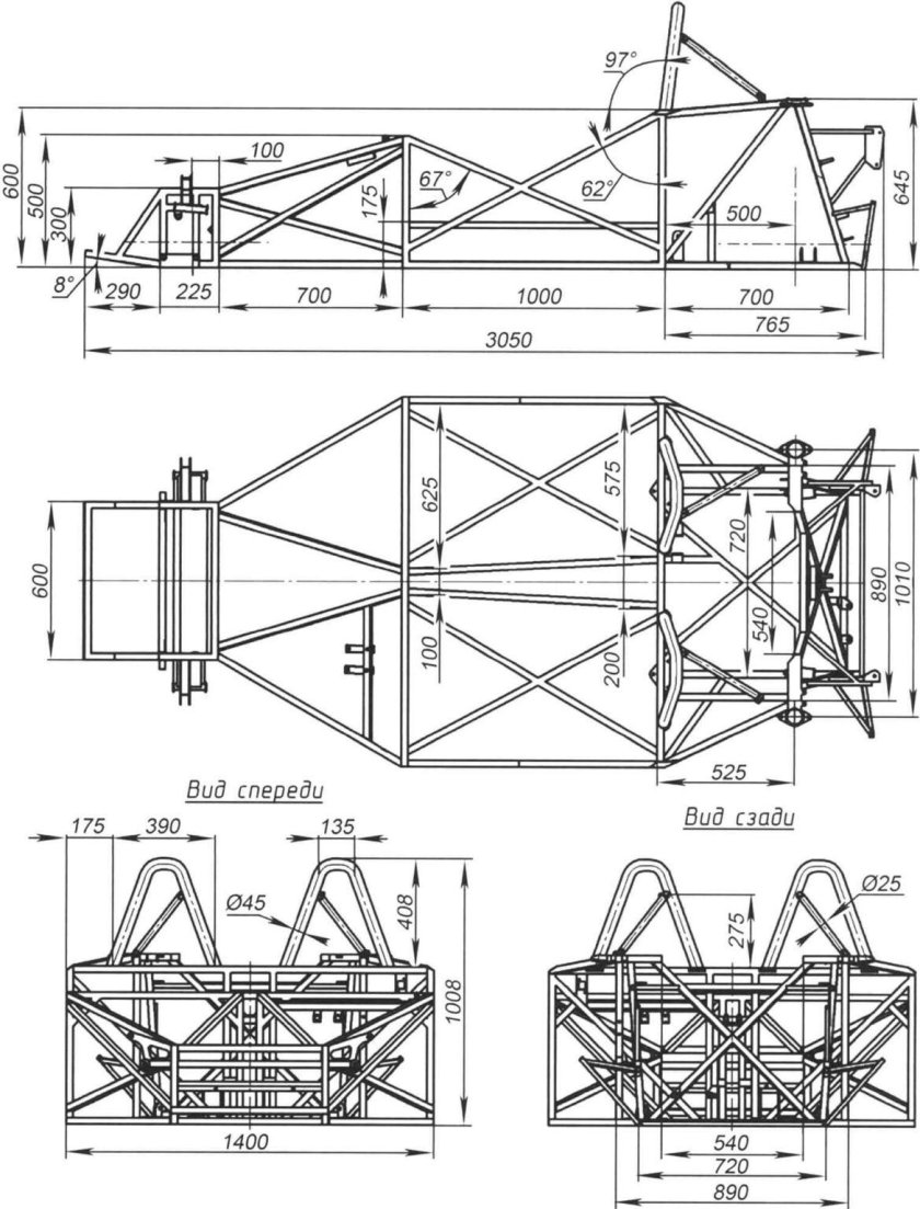 Багги д3 спринт чертежи