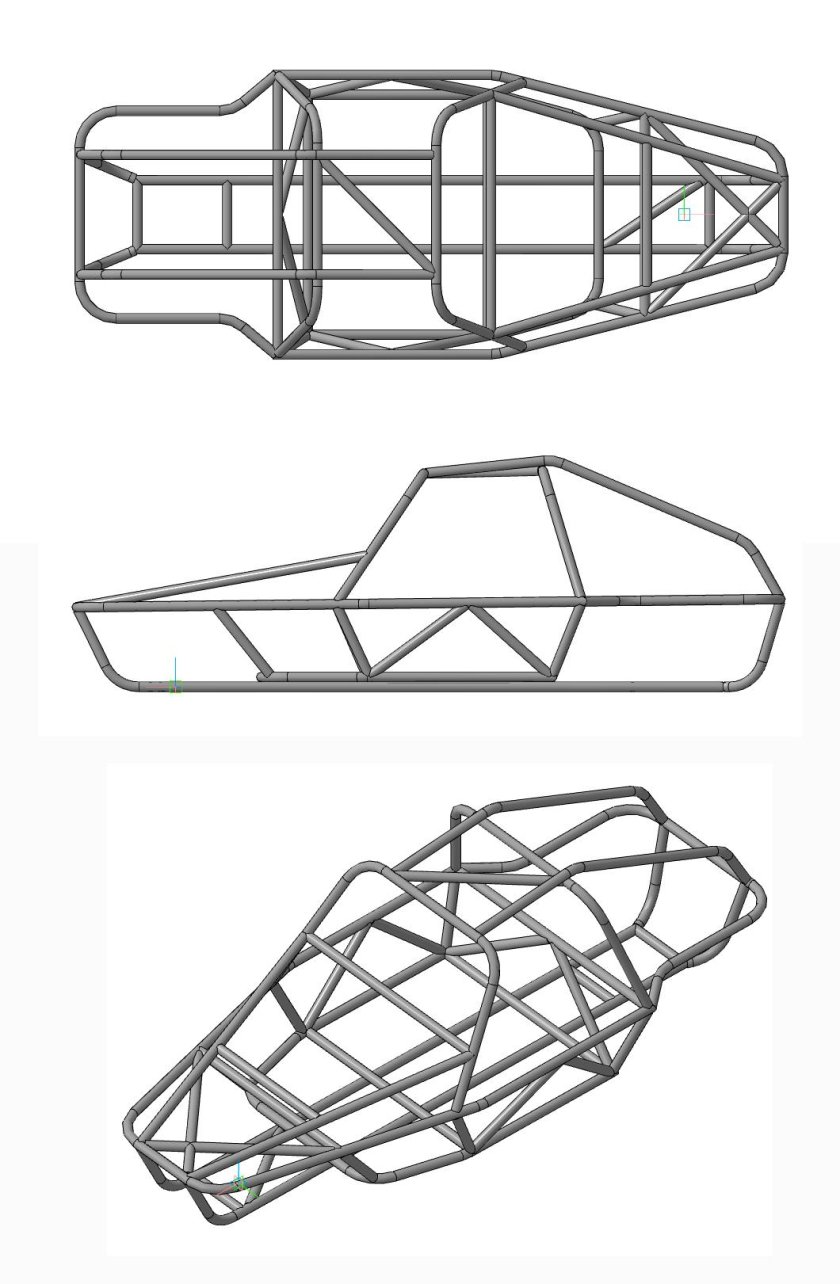 Чертеж рамы для багги