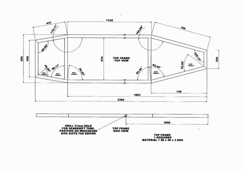 Багги Барракуда чертежи