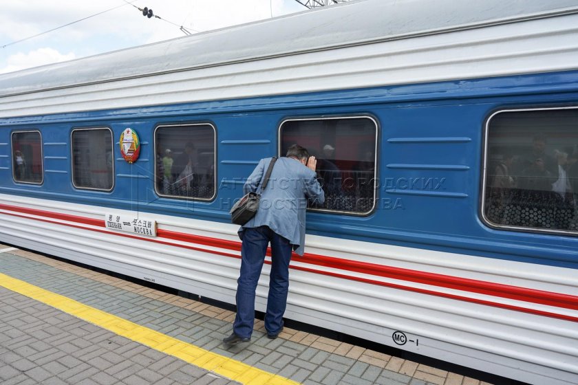 Поезд москва пхеньян