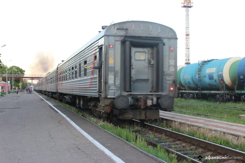 Поезд Осташков