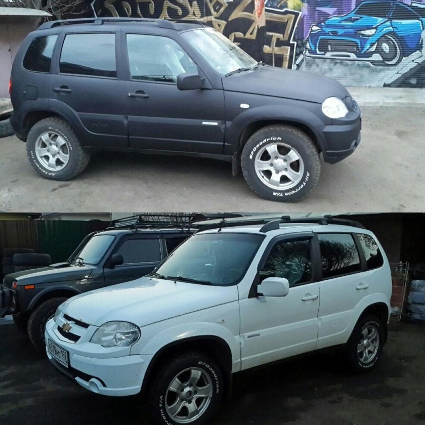 Нива Шевроле Раптор