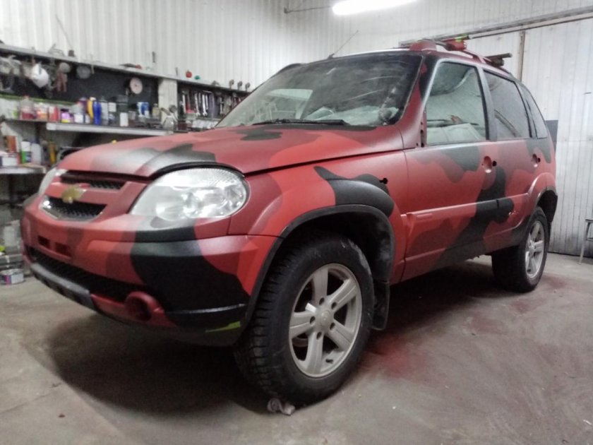 Шнива в раптор камуфляж