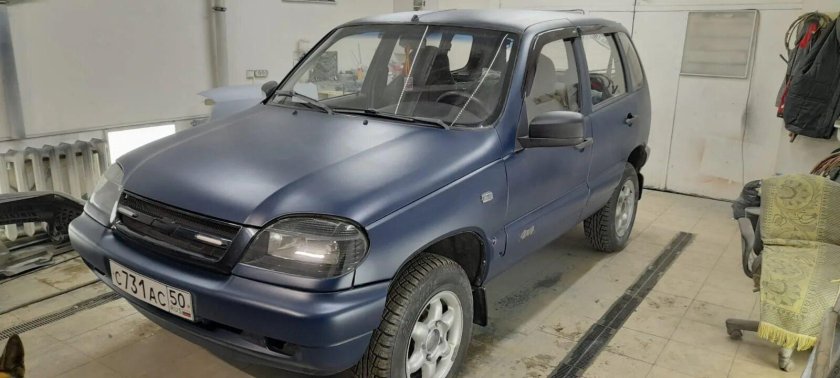 Нива Шевроле в рапторе