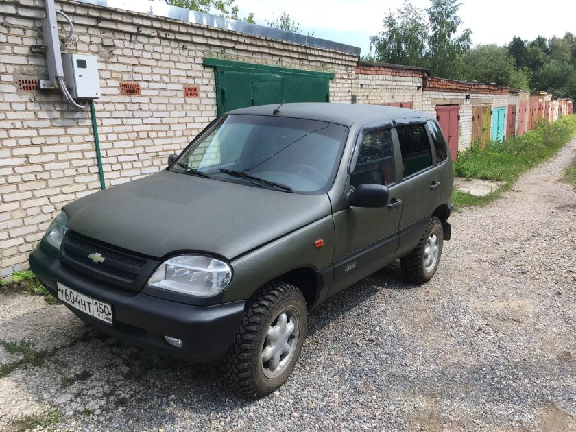 Нива Шевроле Раптор