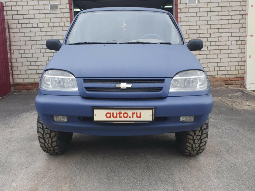 Шевроле Нива темно синий Раптор
