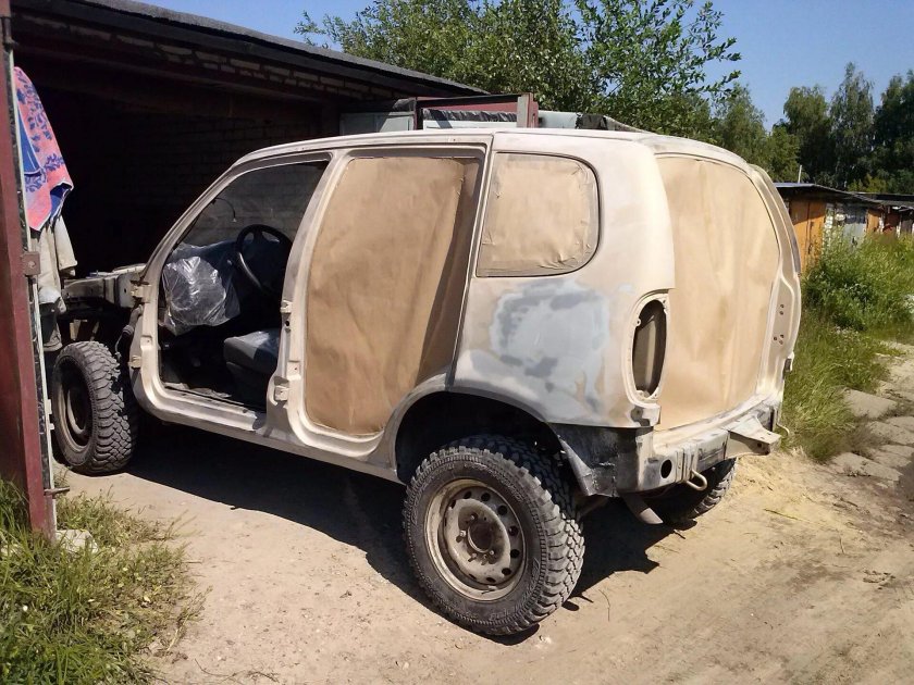 Нива Шевроле Раптор