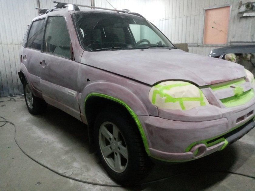 Нива Шевроле Раптор