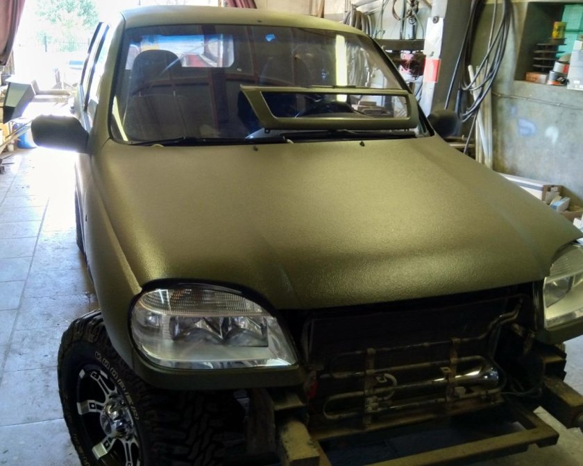 Хаки 303 матовая Нива