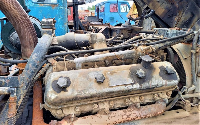 МАЗ 500 двигатель ЯМЗ 236