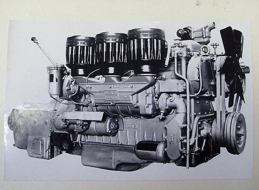 МАЗ 200 двигатель