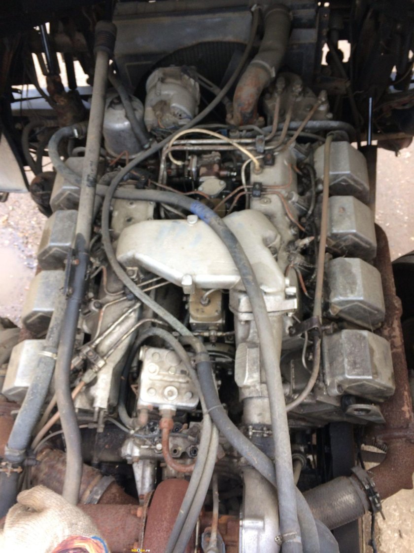 Двигатель тягача МАЗ