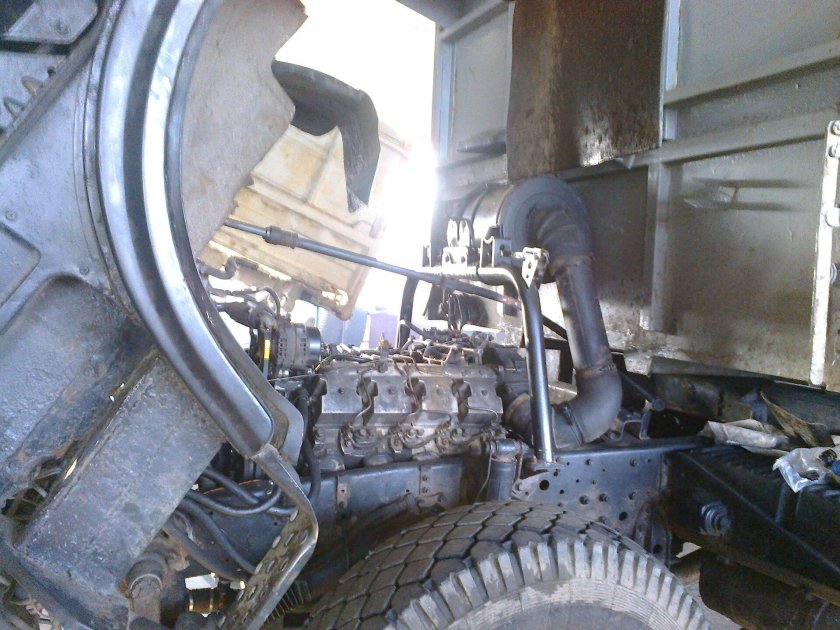 МАЗ С двигателем КАМАЗ 740