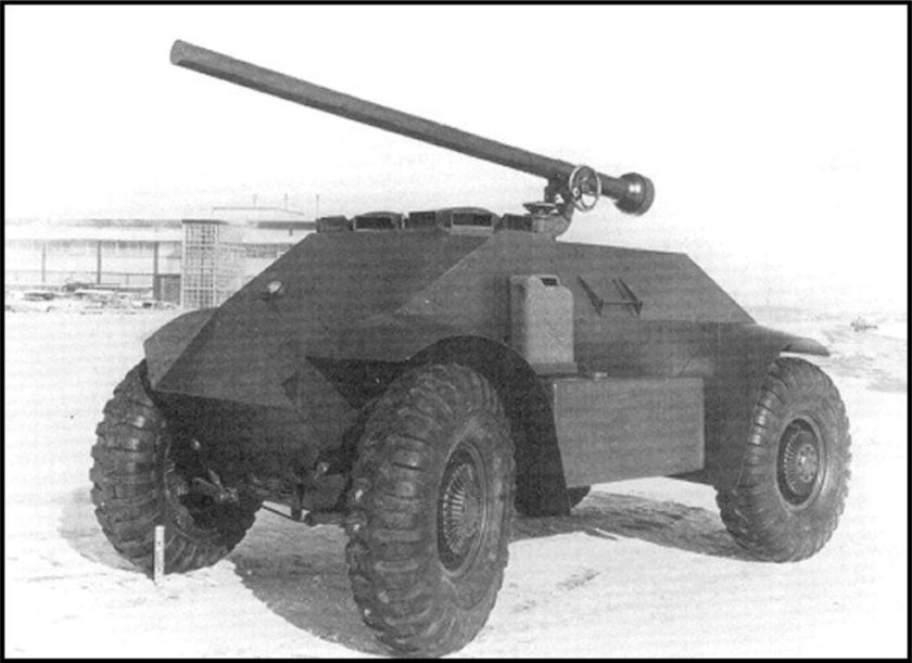 БТР 60 С пушкой