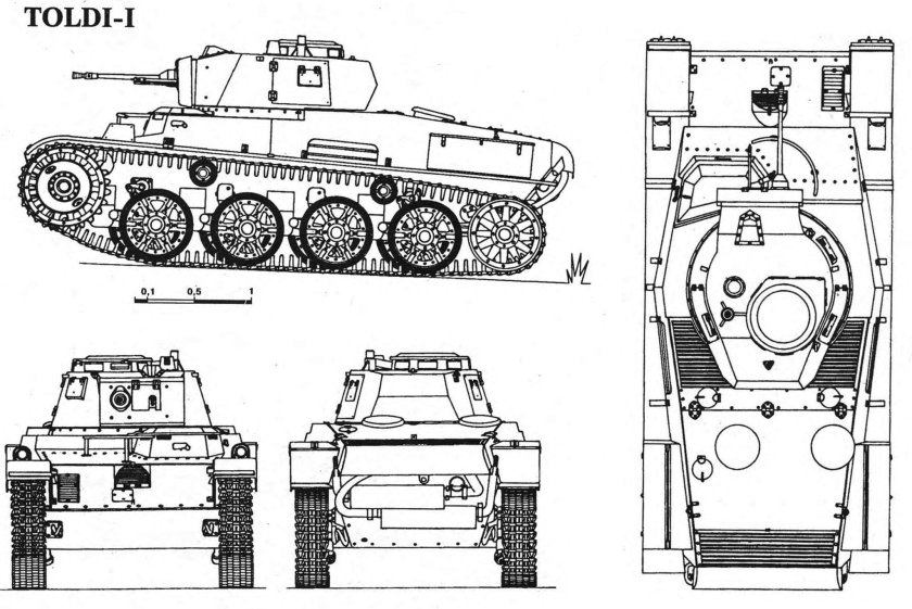 Танк Толди 1