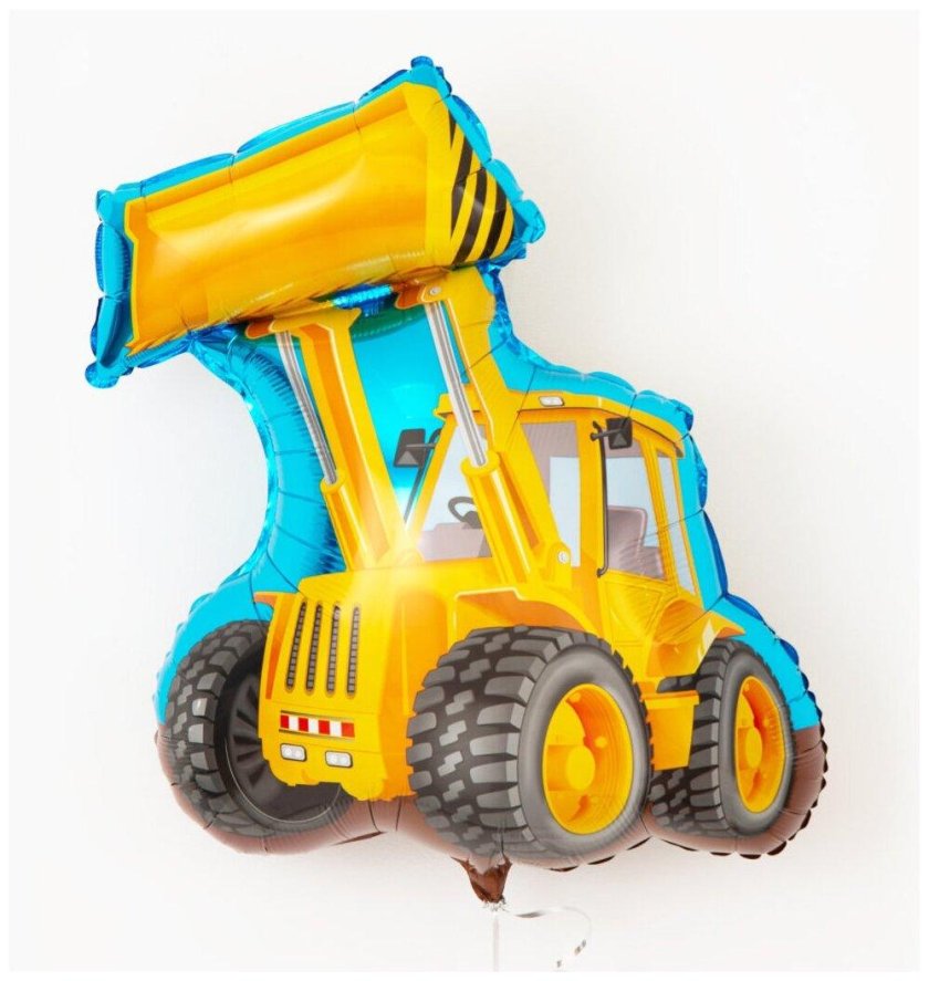 Желтый трактор