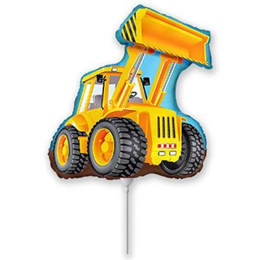 Экскаватор шар фольга