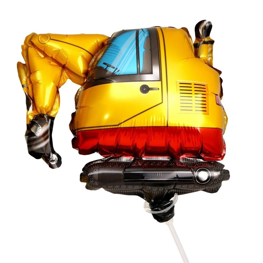 Фольгированный шар экскаватор