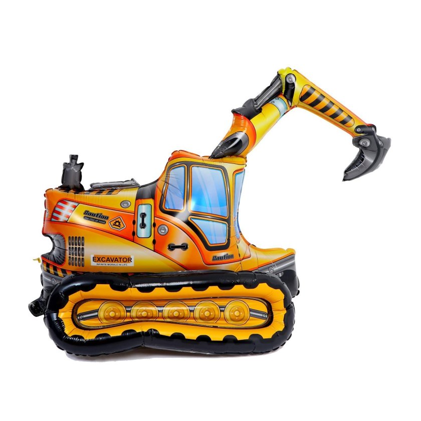 Экскаватор шар фольга