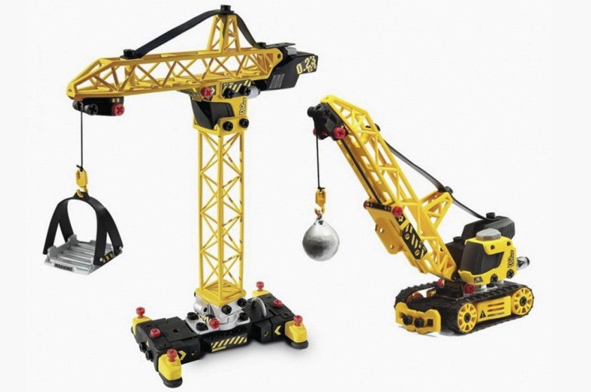 Гусеничный кран стройка 8801 игрушки