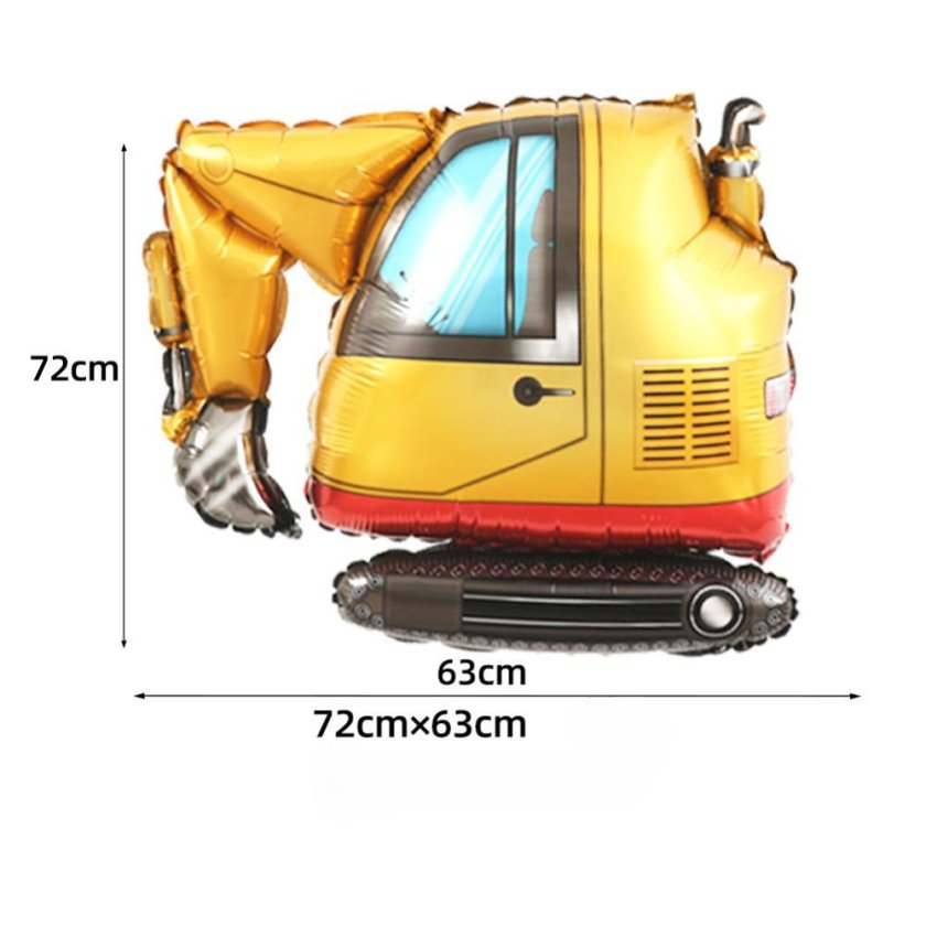 Фольгированный шар экскаватор