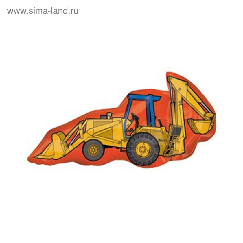 Желтый трактор