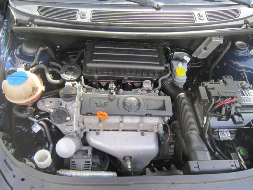 Мотор Шкода Фабия 1.6