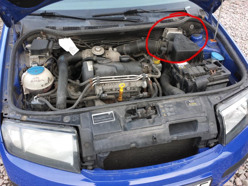 Шкода Фабия 2 под капотом