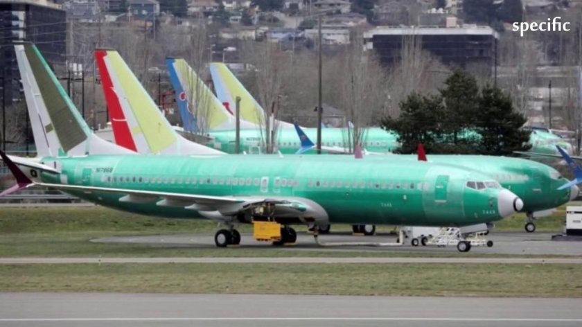 Зеленый Боинг