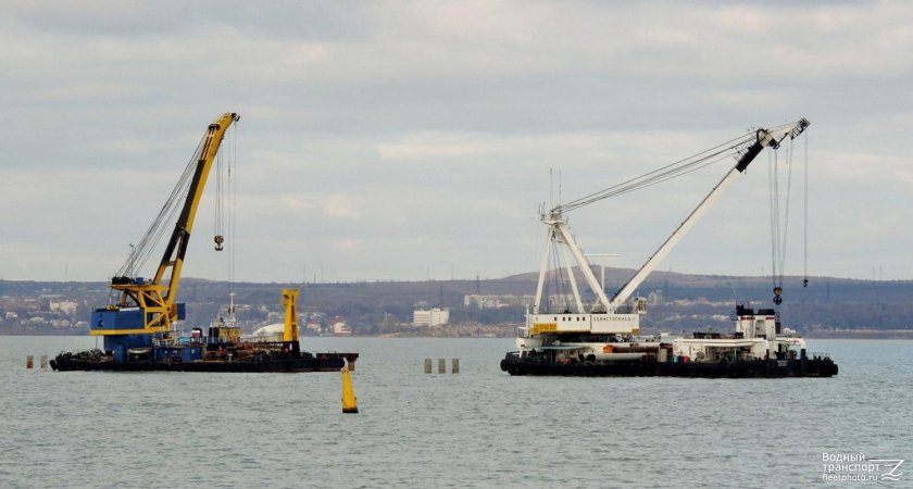 Плавкран севастополец 1