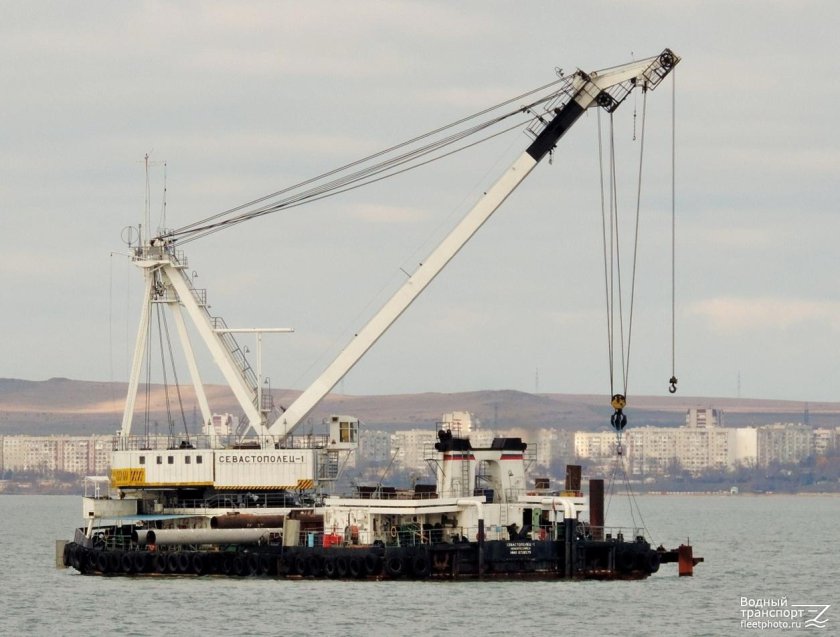 Плавкран севастополец 1