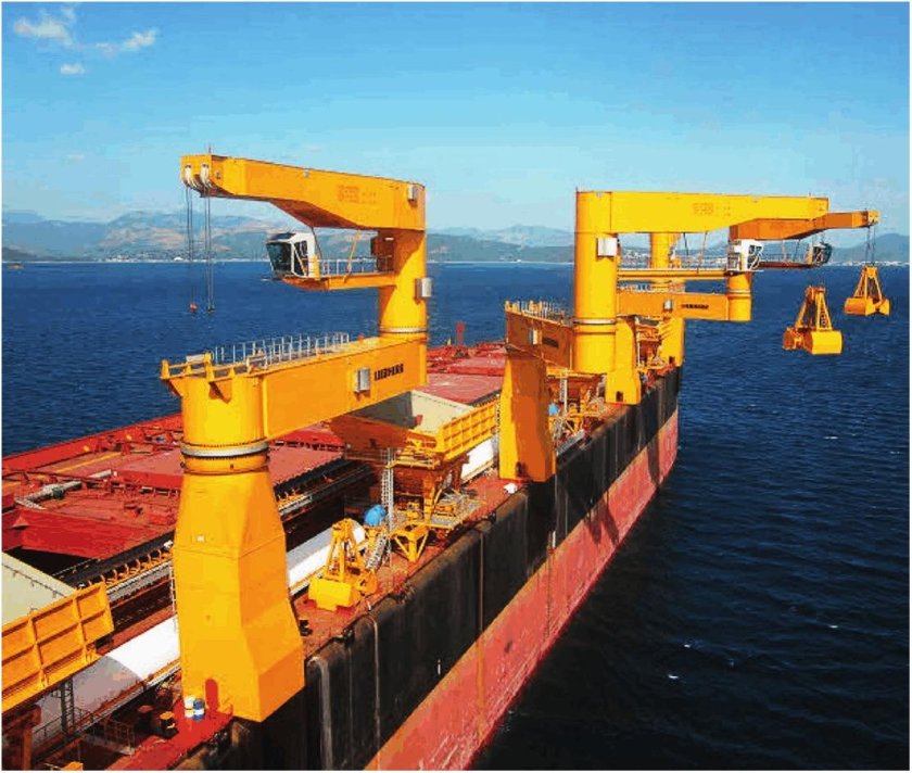 Судовые краны Либхер