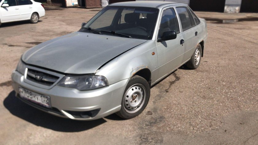 Дэу Нексия цвет серебристый перламутр