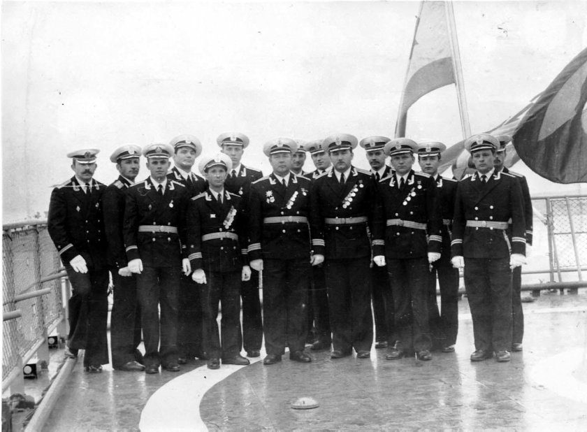 БПК Адмирал Спиридонов командиры