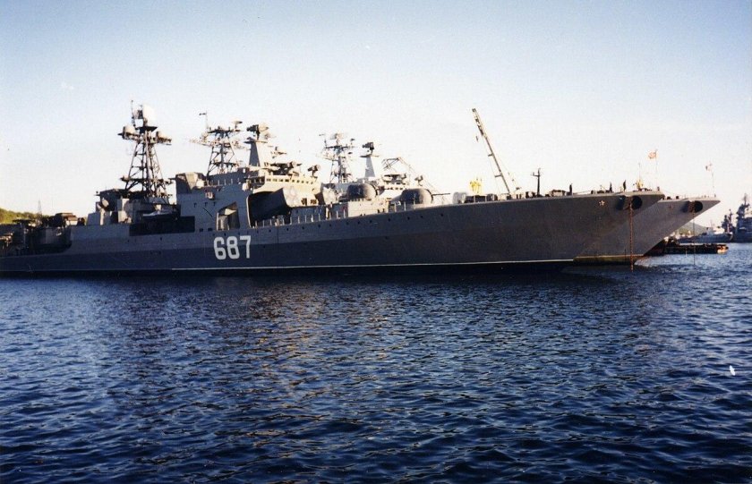 Маршал Василевский большой противолодочный корабль