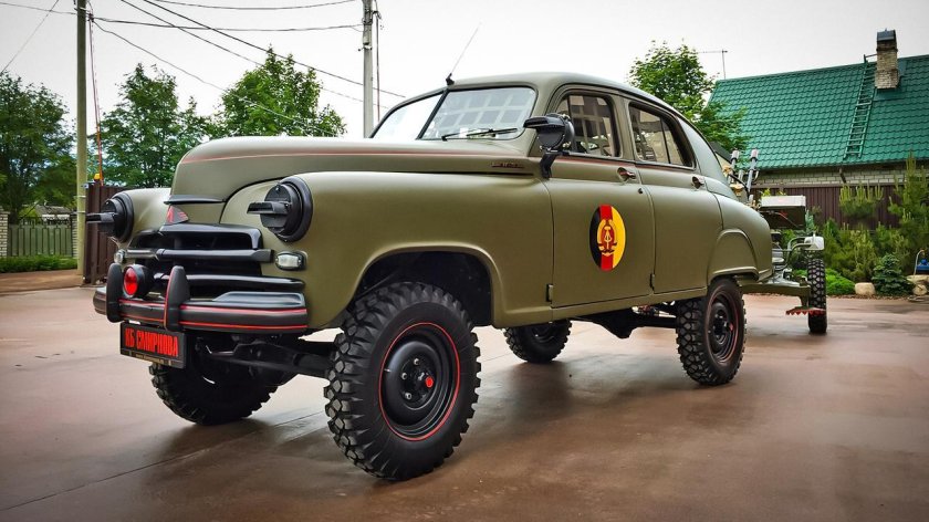 ГАЗ М 72 победа 4х4