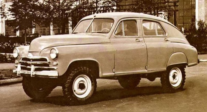 ГАЗ М 72 победа 4х4