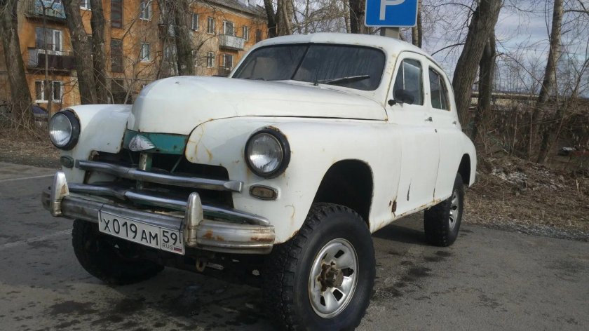 Победа внедорожная машина фото 50 годов
