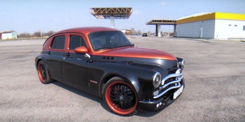 ГАЗ м20 победа тюнингованная