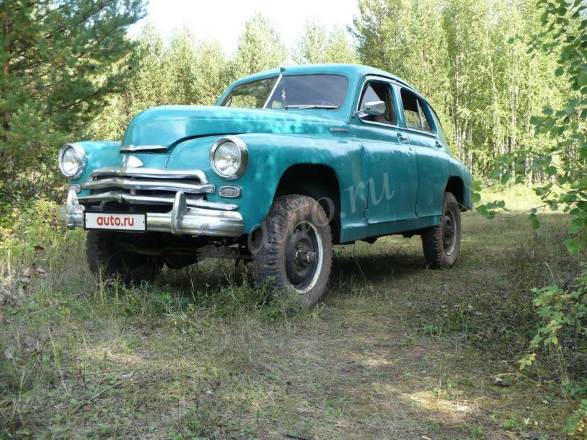 ГАЗ М 72 победа 4х4