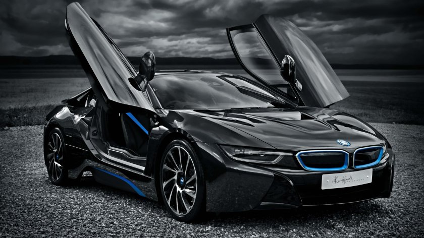 BMW i8 Black